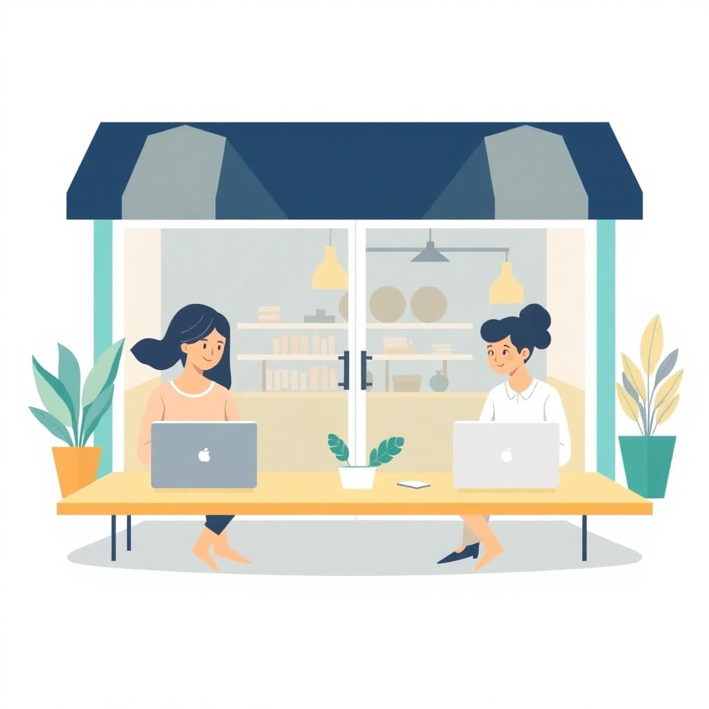 The uStorefront team helping local businesses