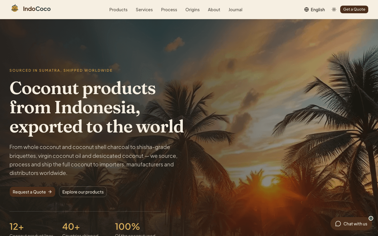 IndoCoco website